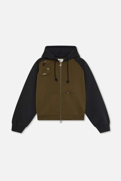 Inside Green Zipper
