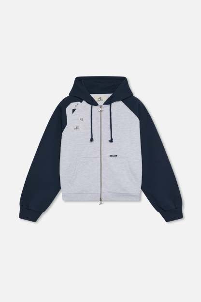 Inside Navy Zipper