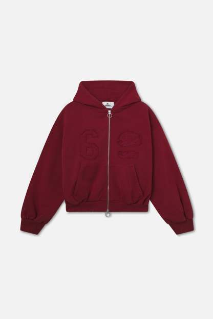 Jam Red Zipper