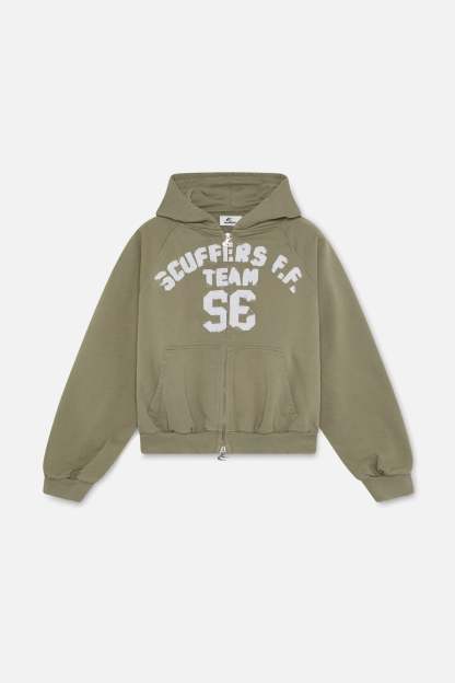 Omega Green Zipper