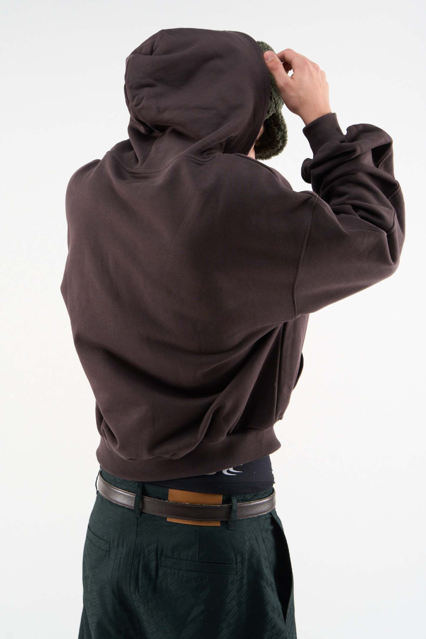 Private Brown Hoodie