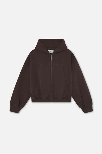 Pick Pocket Brown Zipper