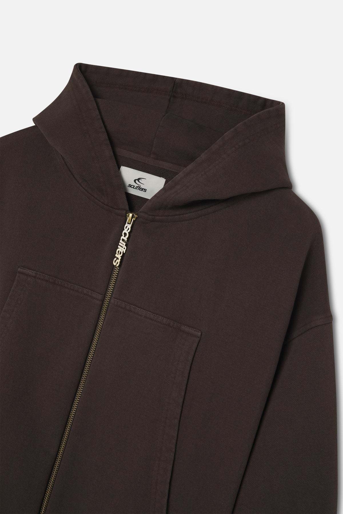 Pick Pocket Brown Zipper