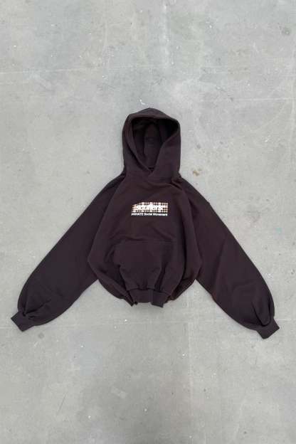 Private Brown Hoodie