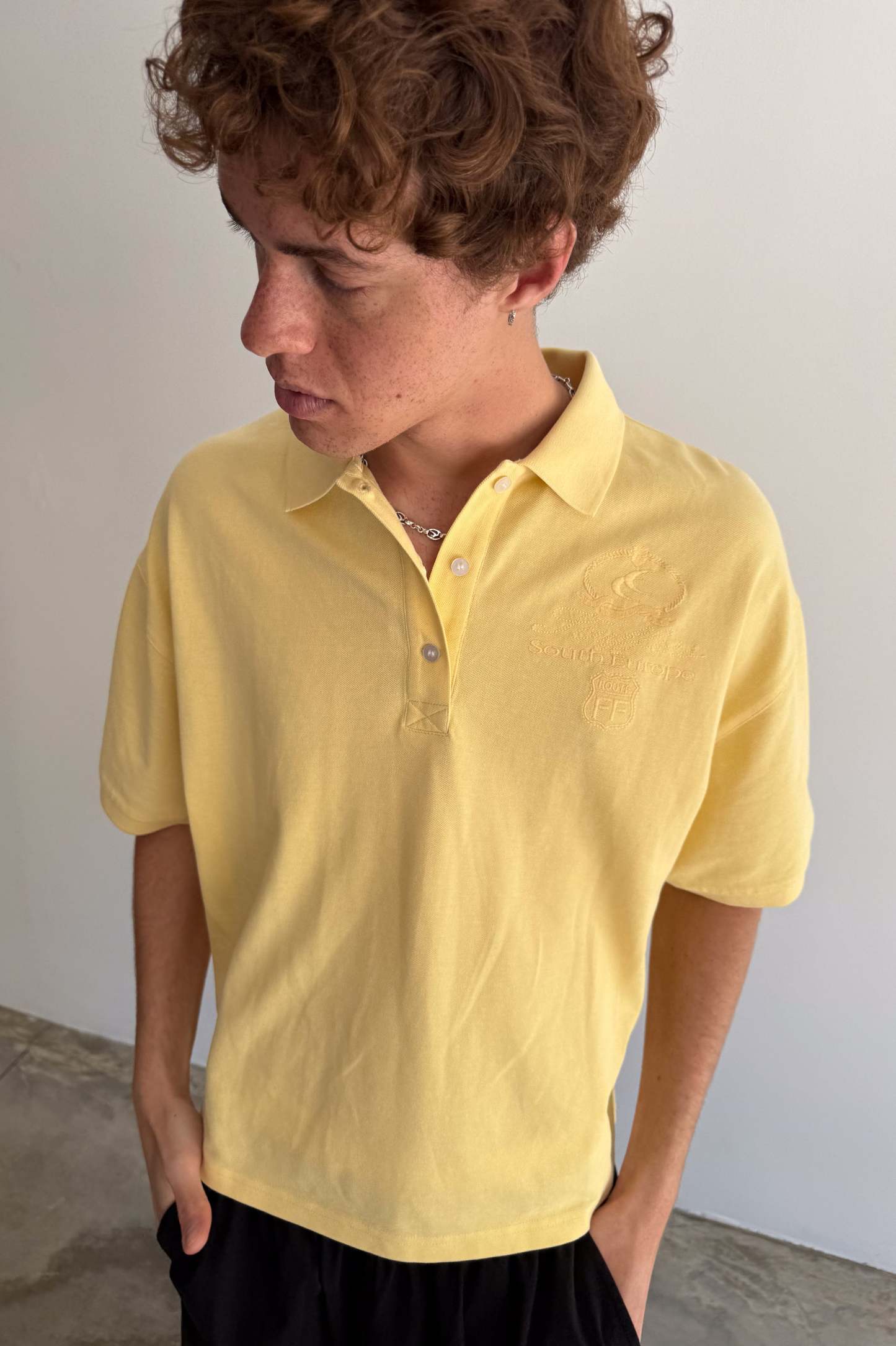 South Europe Yellow Polo