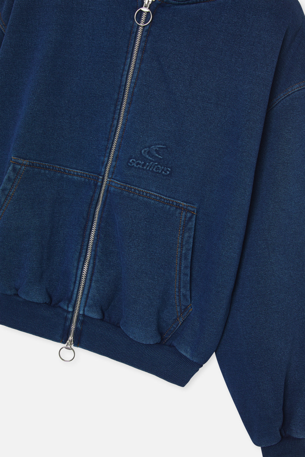 Scff Denim Zipper