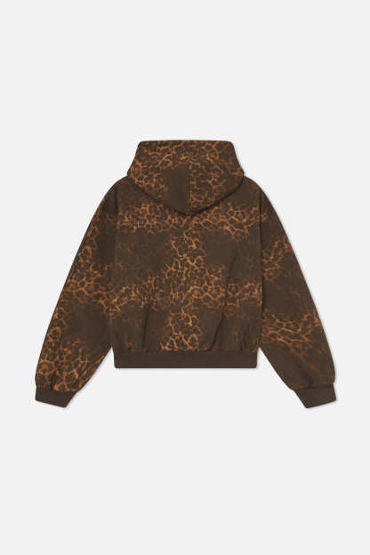 Scff Leopard Zipper