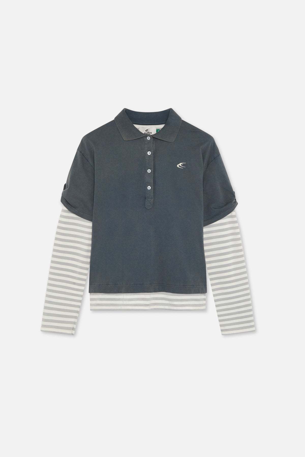 Somewhere Navy Polo