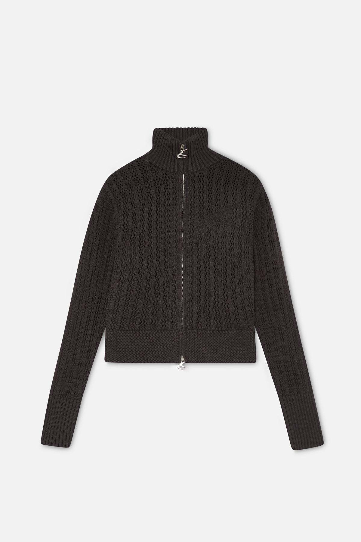 Stormy Brown Zipper
