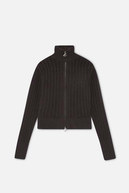 Stormy Brown Zipper