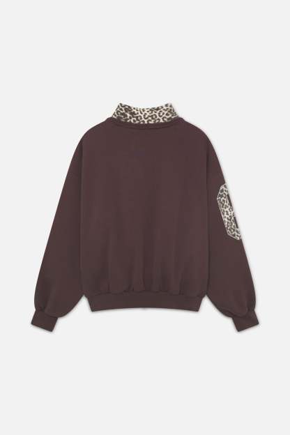 Tokiet Leopard Zipper