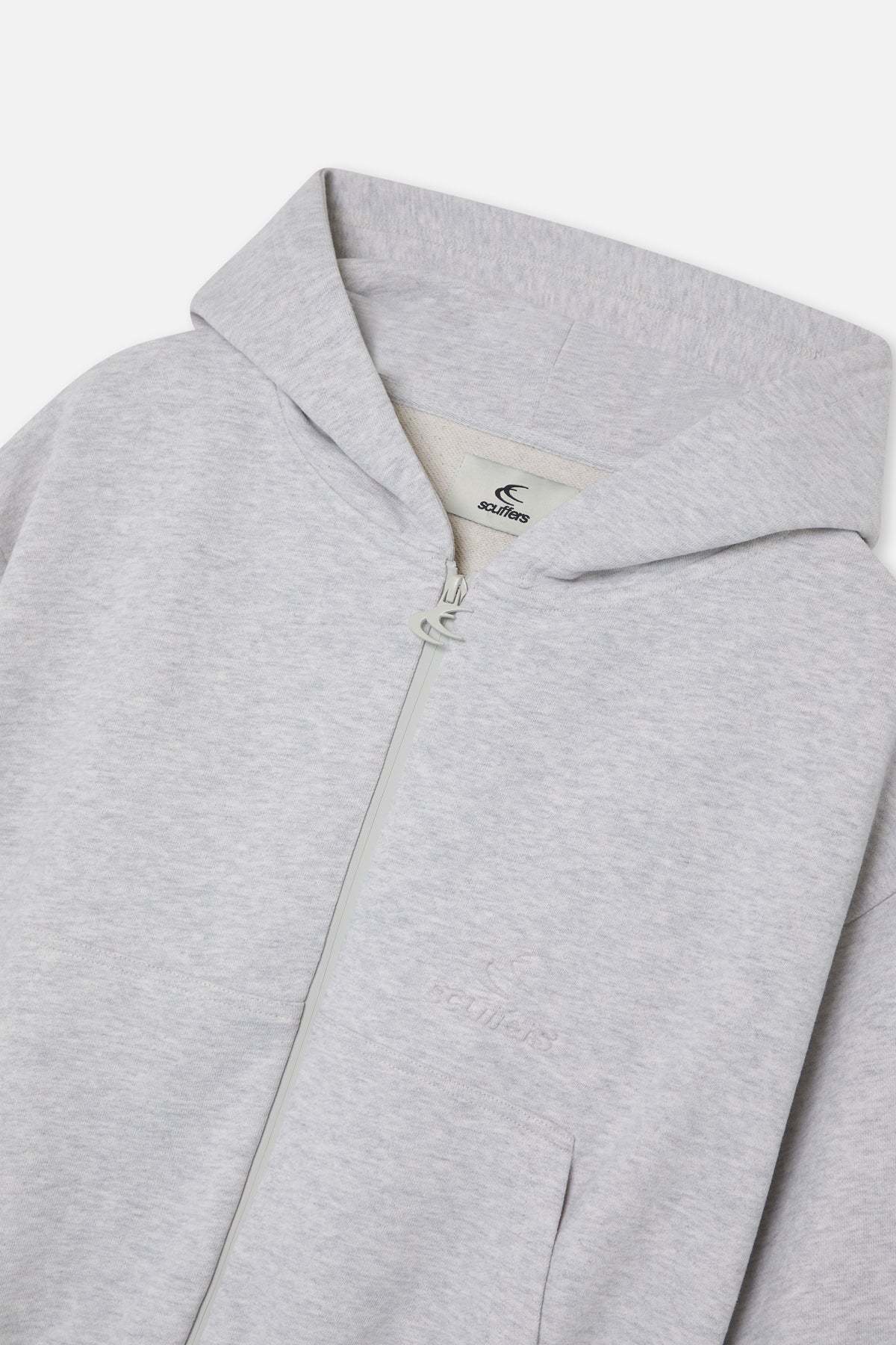 Weekender Grey Melange Zipper