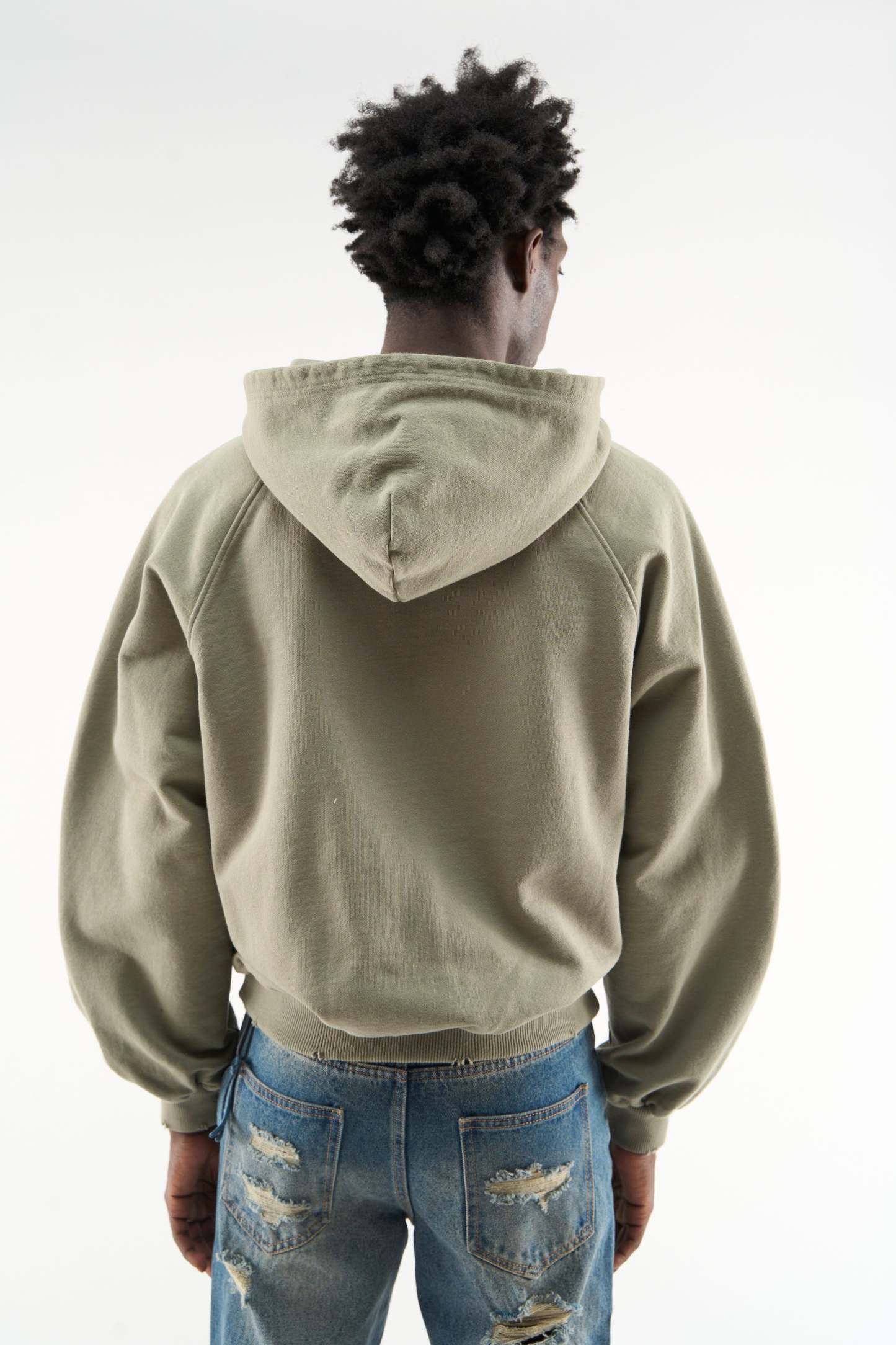 Omega Green Zipper