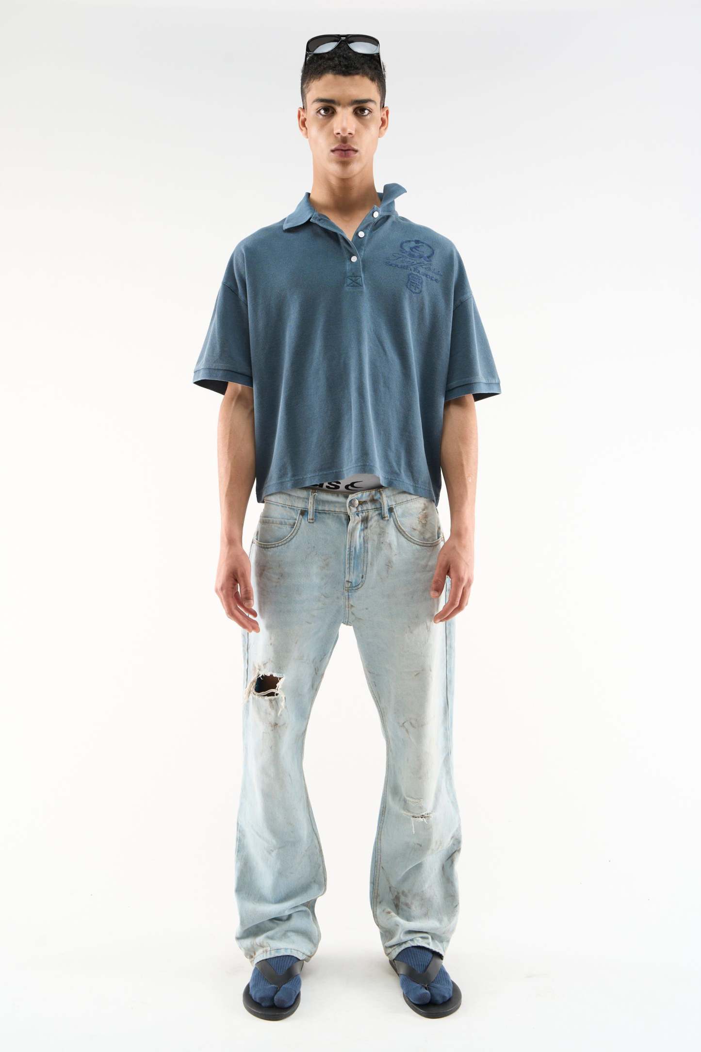 South Europe Navy Polo