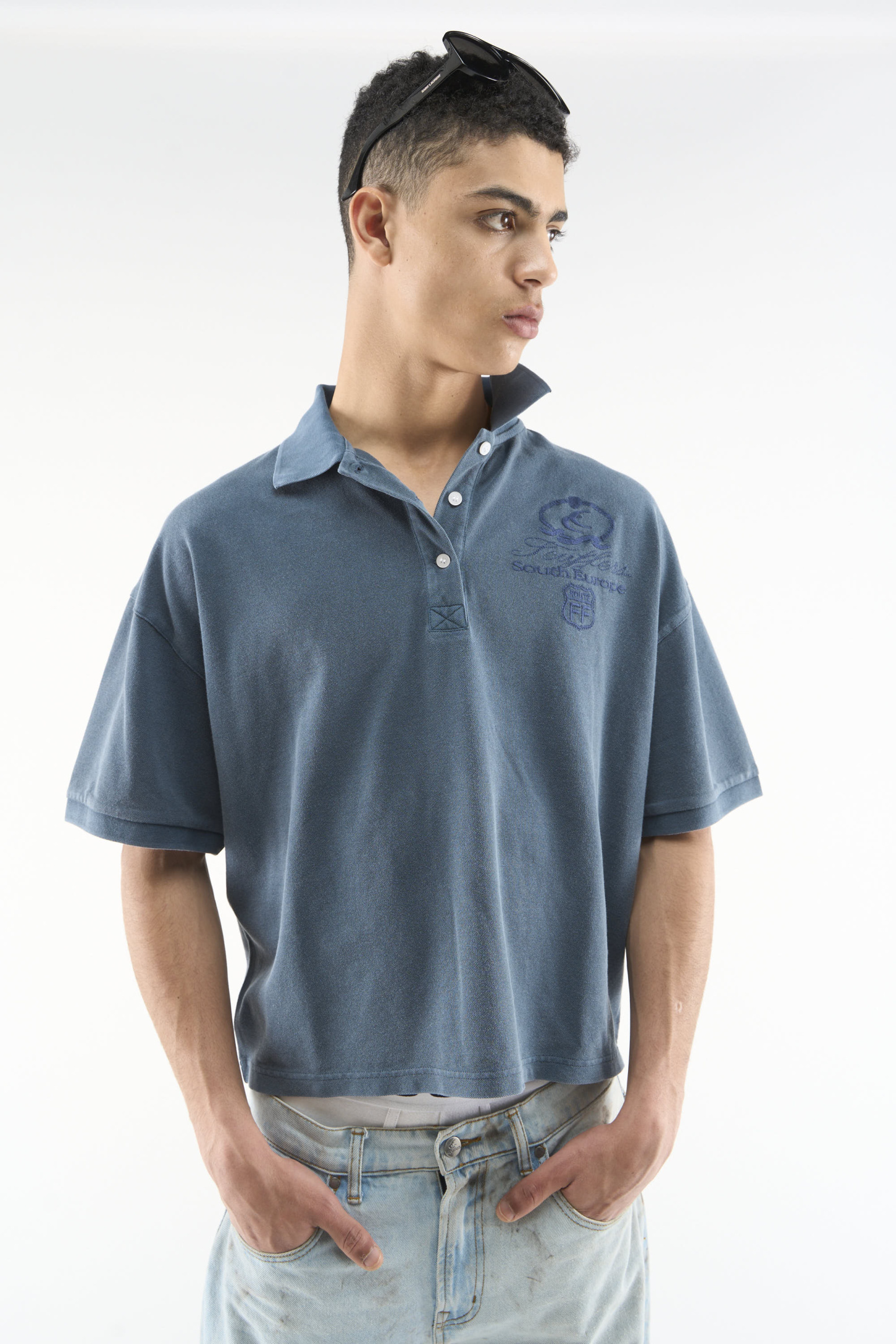 South Europe Navy Polo