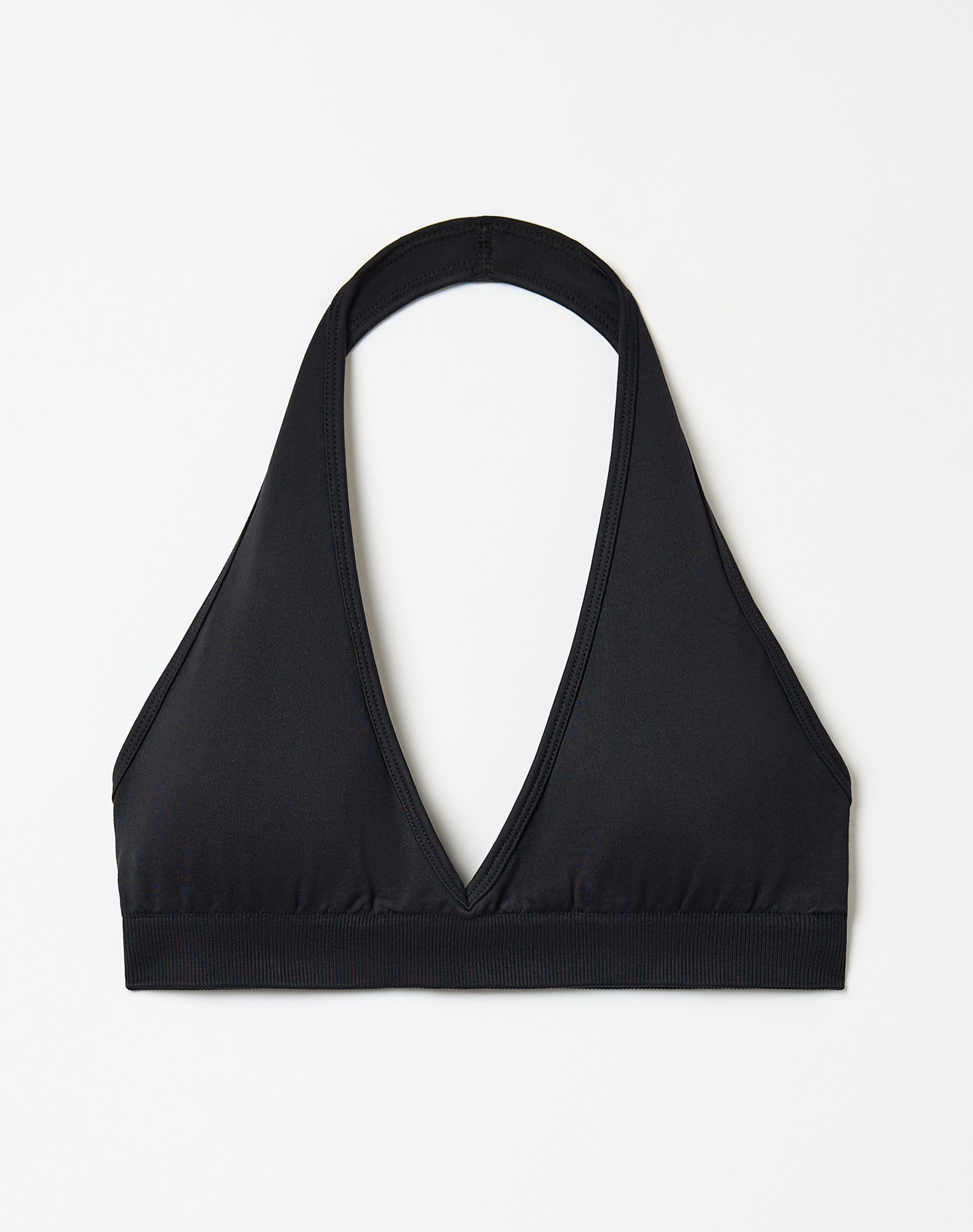 Seamless Halter Active Crop
