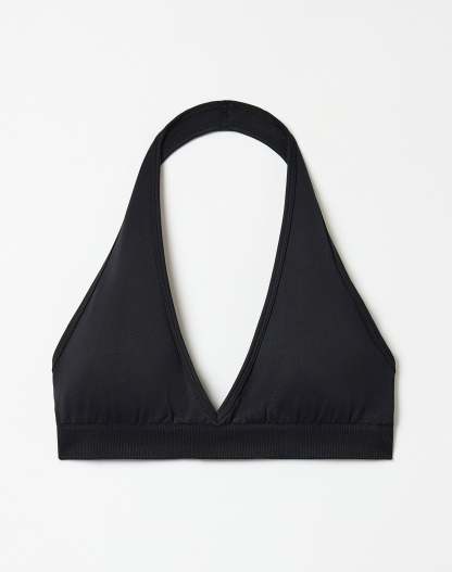 Seamless Halter Active Crop