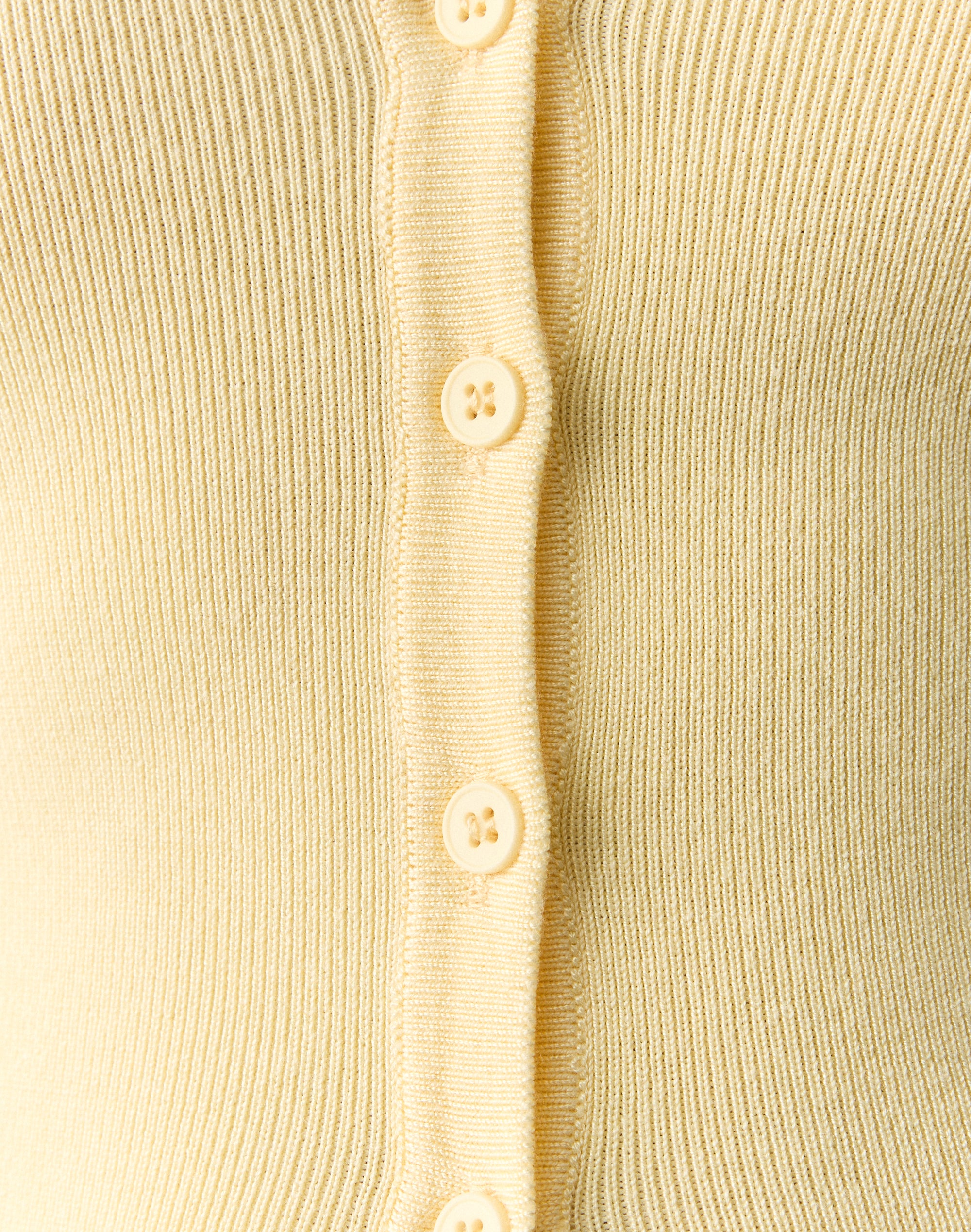 Rib Button Up Knit Cardigan
