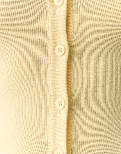 Rib Button Up Knit Cardigan