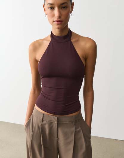 High Neck Top