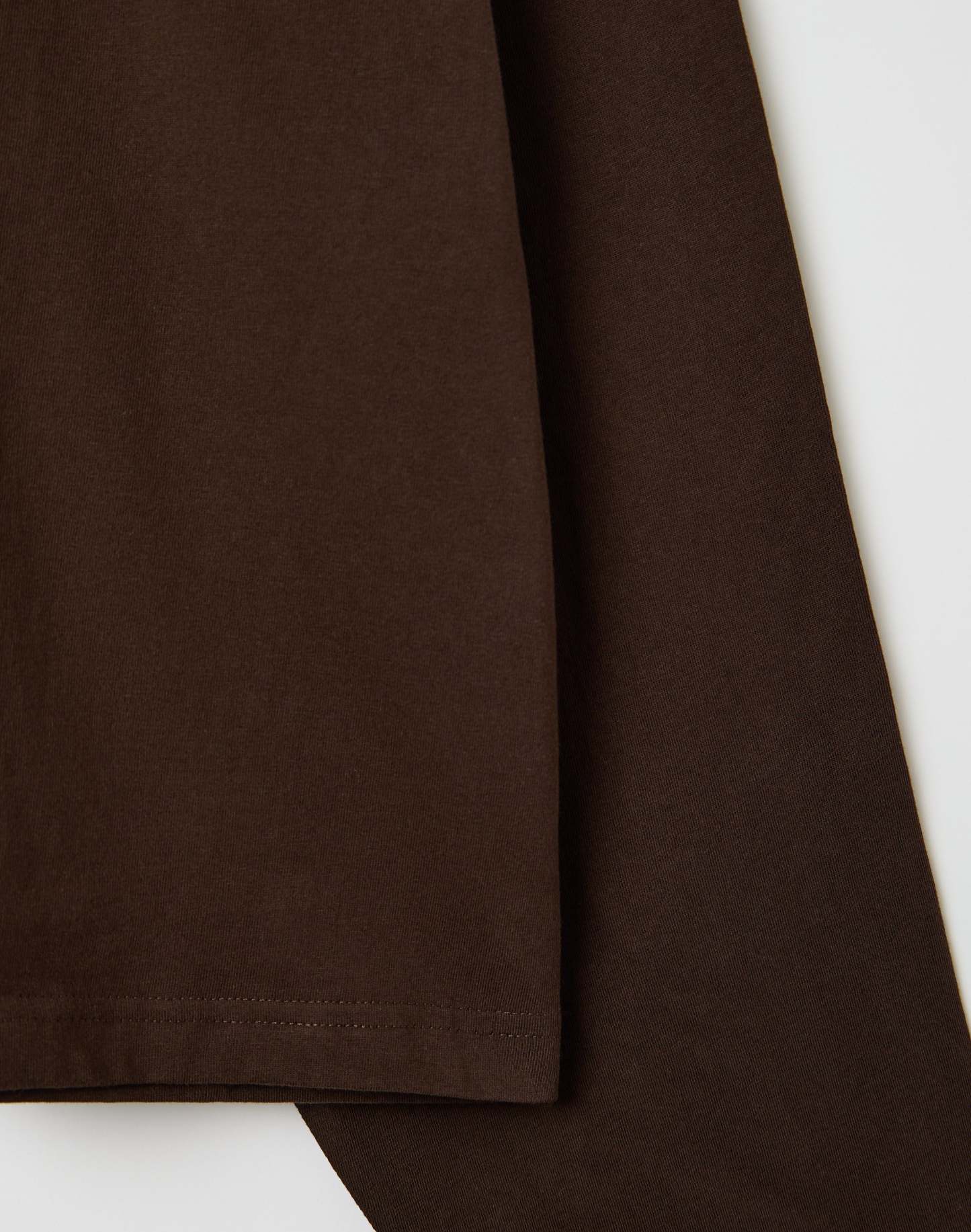 Cotton Boxy Long Sleeve Top