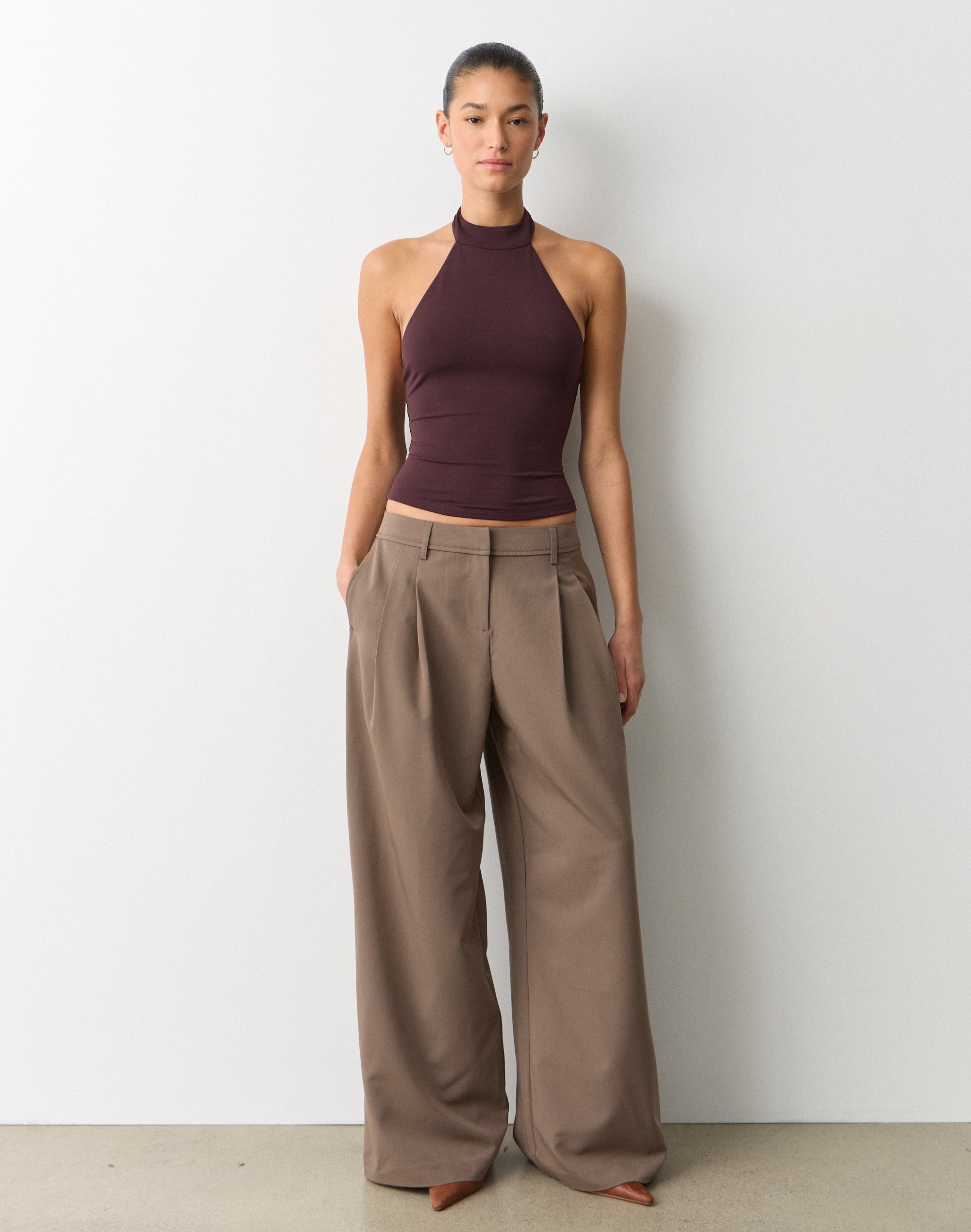 High Neck Top