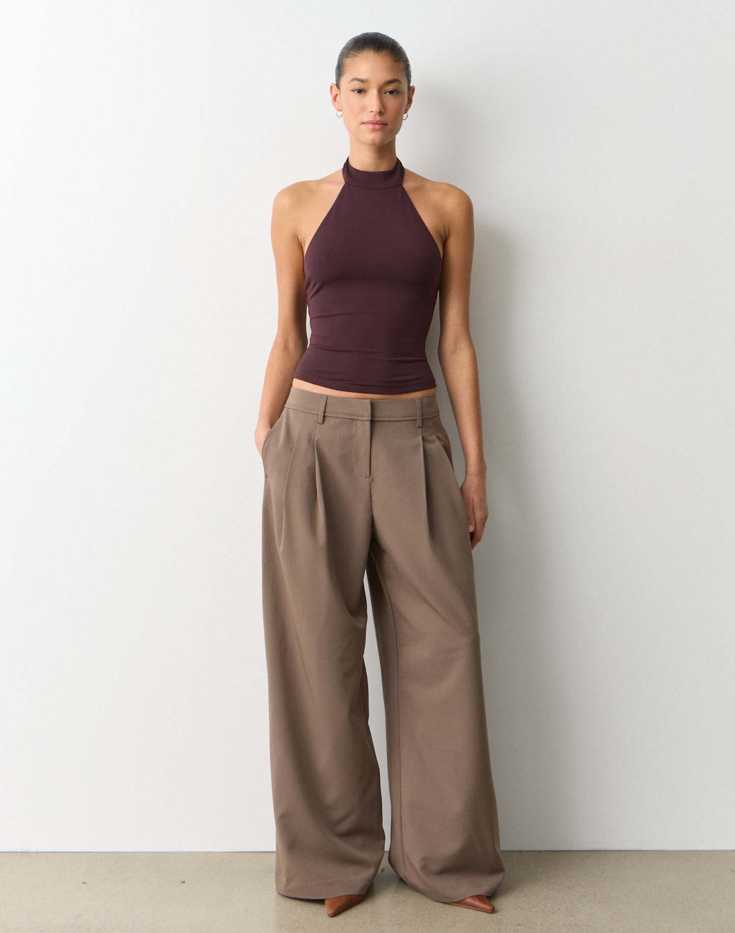 High Neck Top
