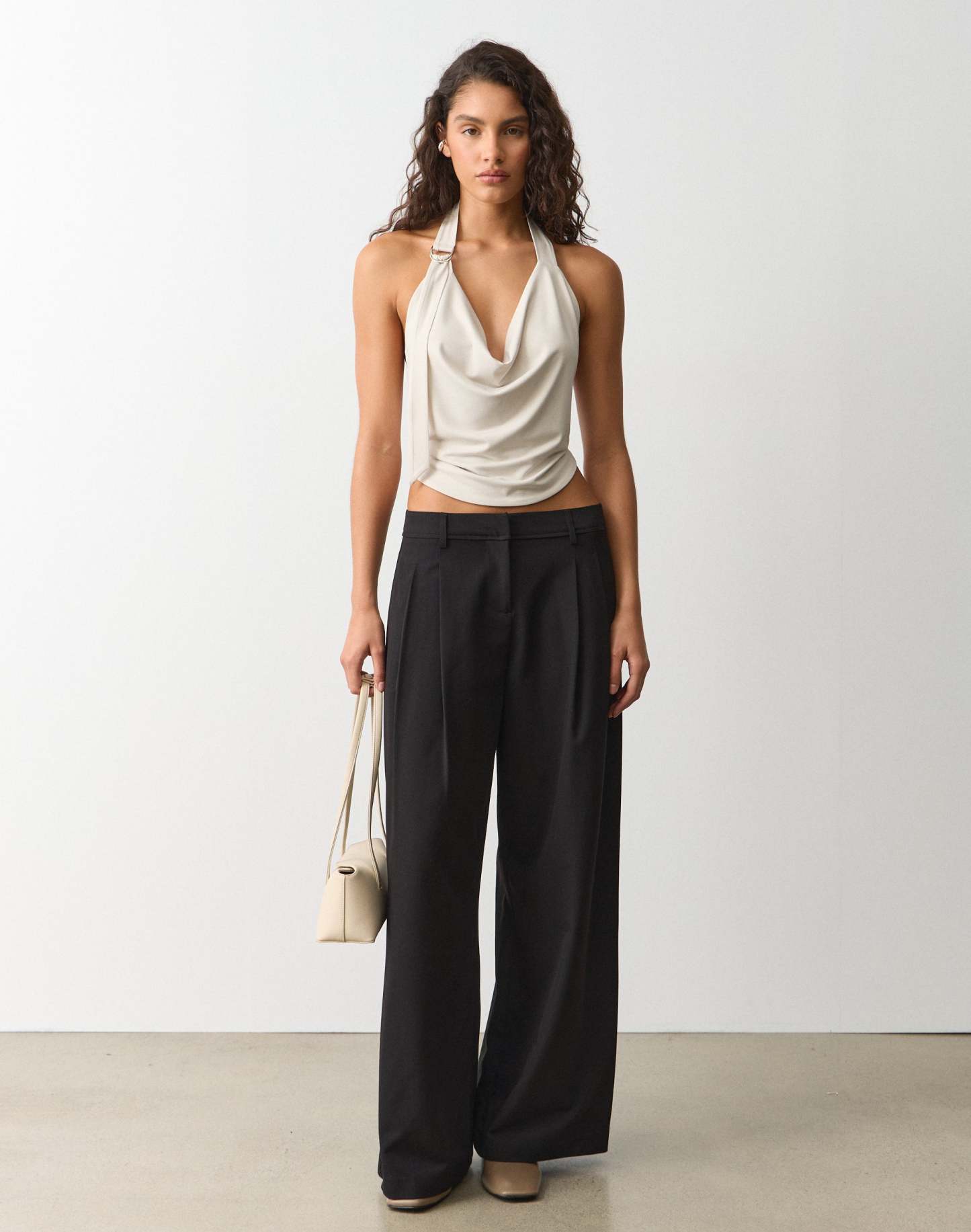 Ring Detail Halter Top