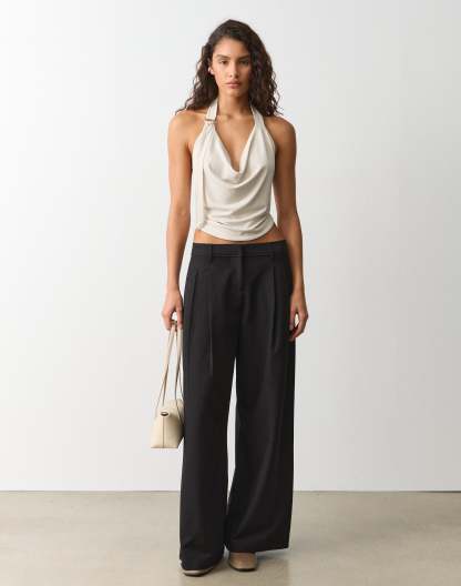 Ring Detail Halter Top