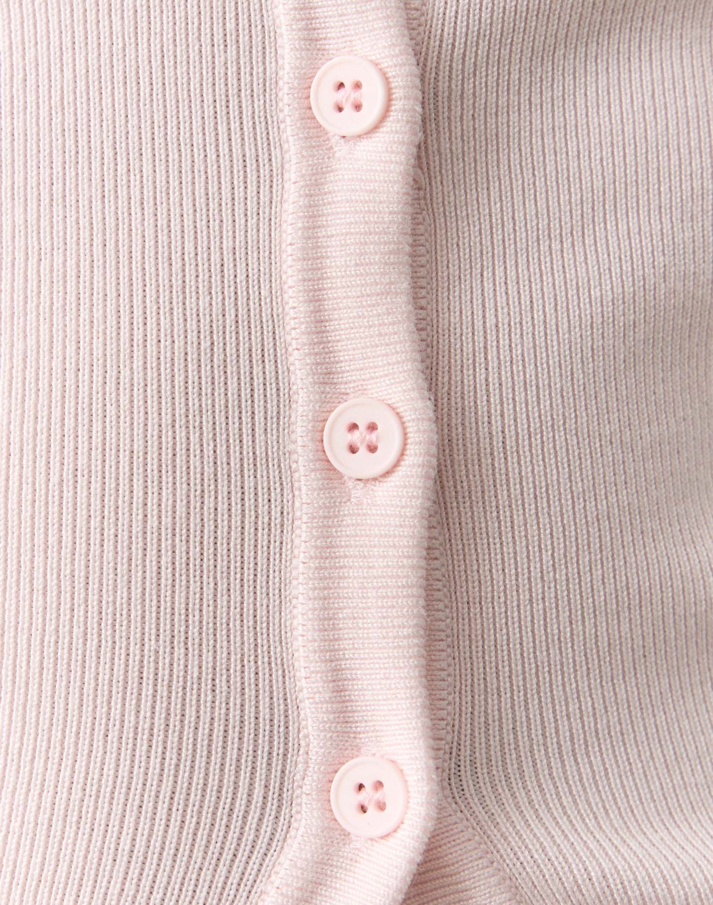 Rib Button Up Knit Cardigan