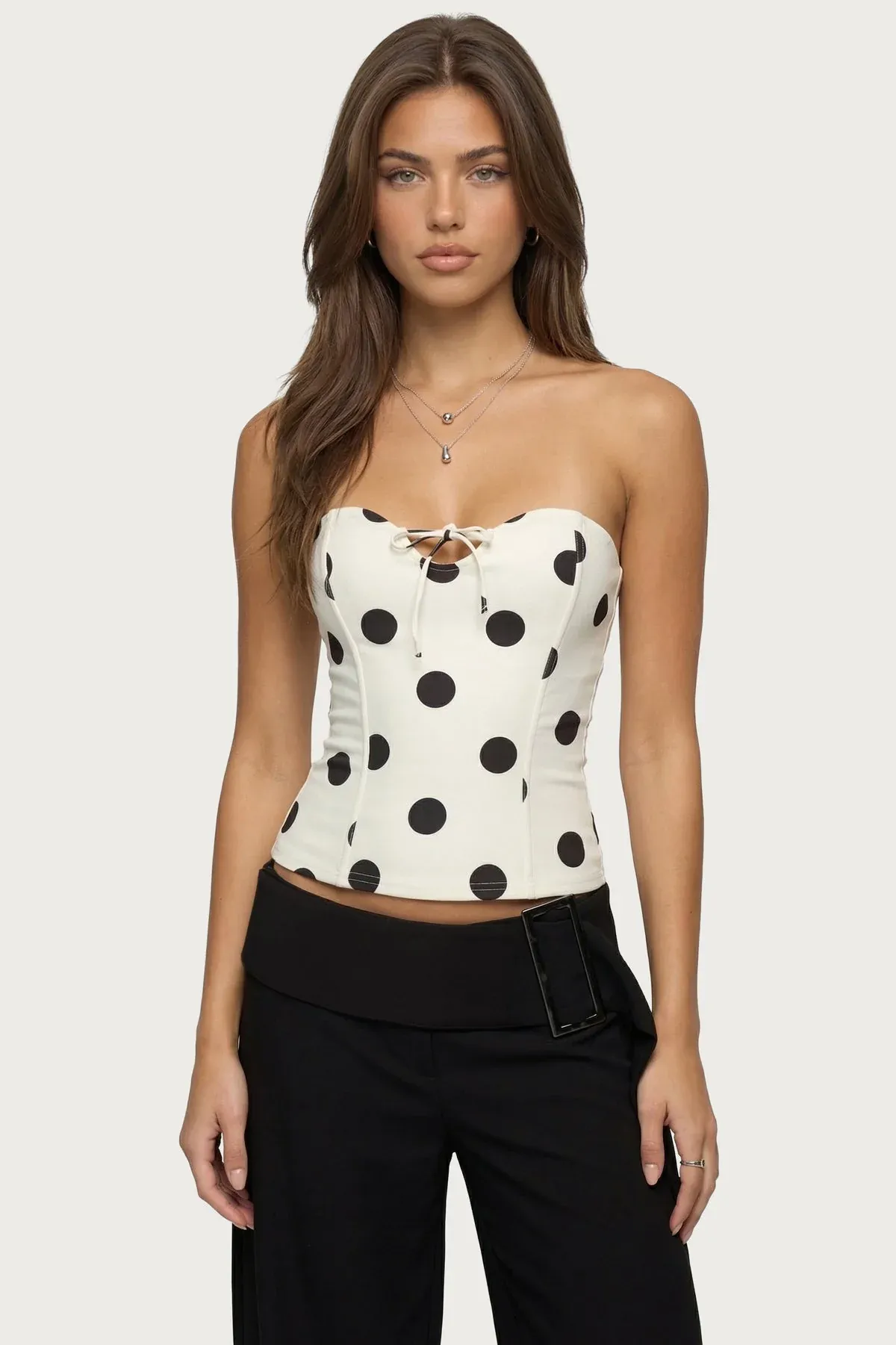 Antonelle Polka Dot Corset
