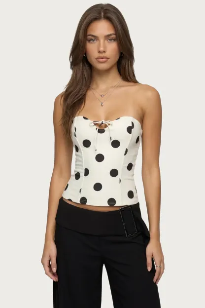 Antonelle Polka Dot Corset