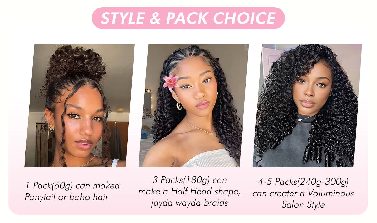 Geeta Hair Feather Crochet Human Hair All Textures Miracle Knots Friendly for Boho Braids Pre-Separated Time-Saving Design