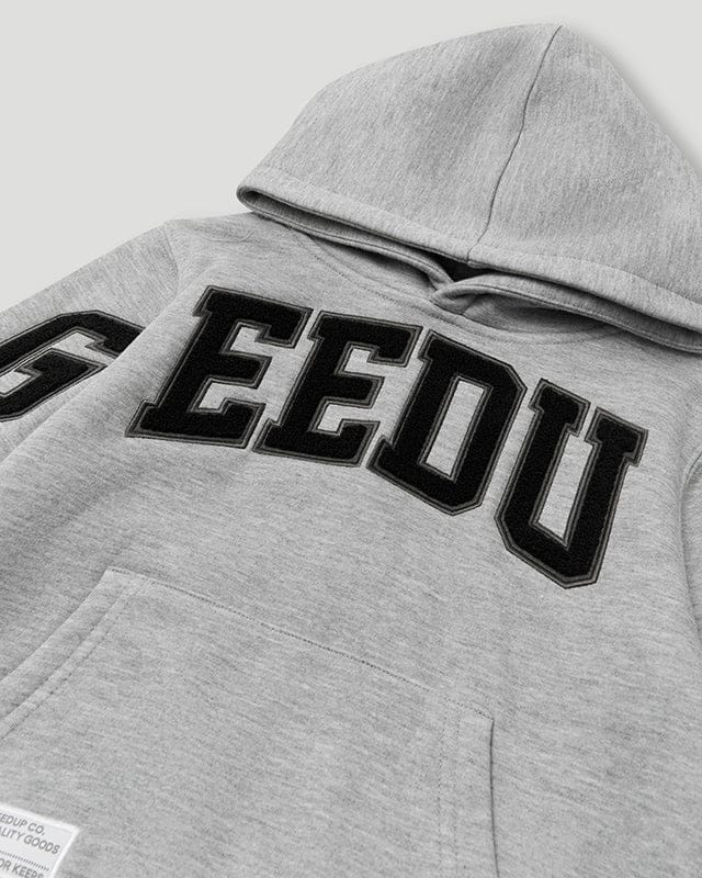 Geedup Team Logo Grey/Black Kids Tracksuit