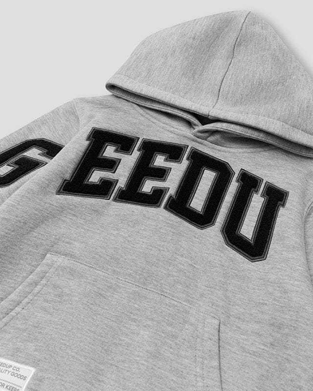 Geedup Team Logo Grey/Black Kids Tracksuit