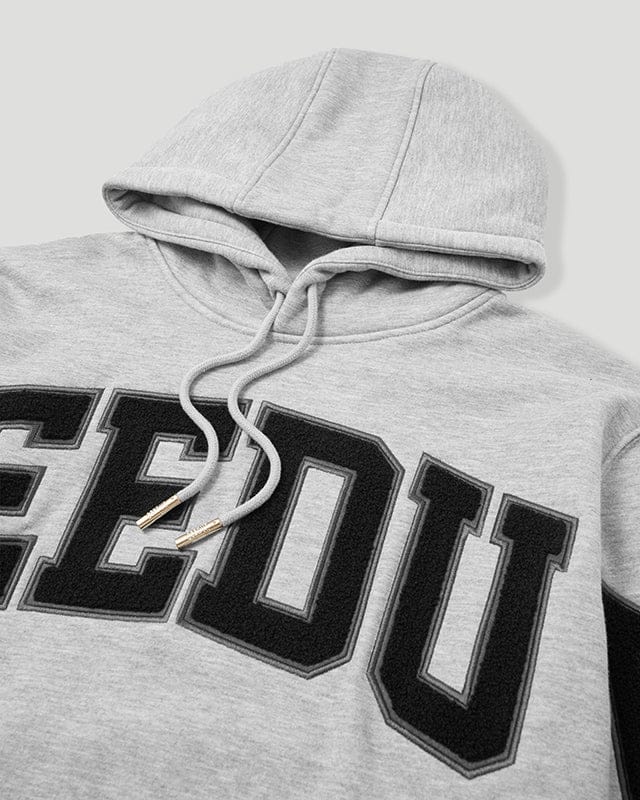 Geedup Hoodie Team Logo  Grey Marle/Black