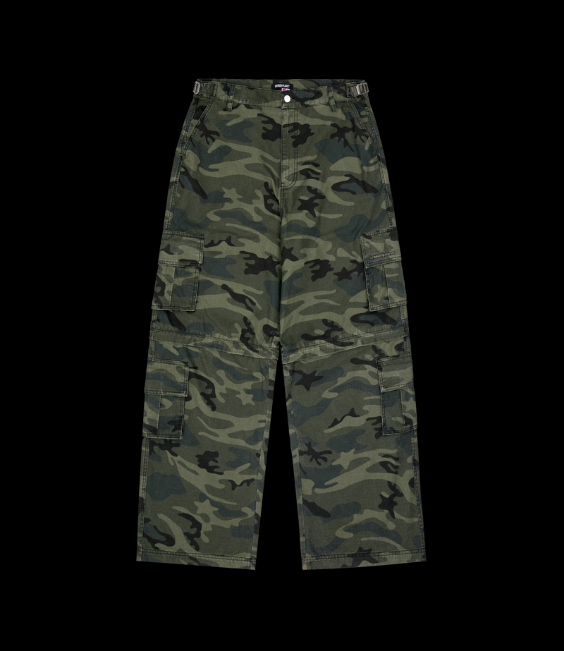2-in-1 Star Camo Cargo Pants/Shorts