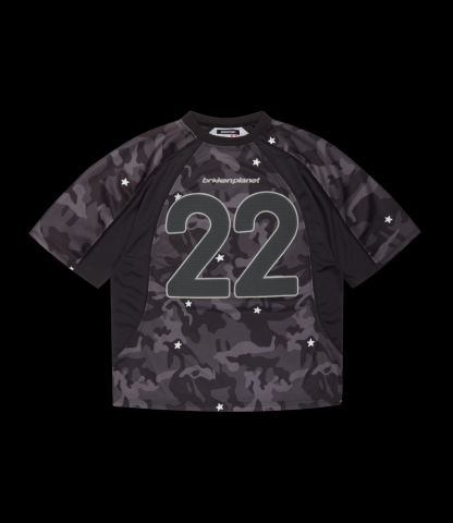 Star Camo Reflective Football Jersey