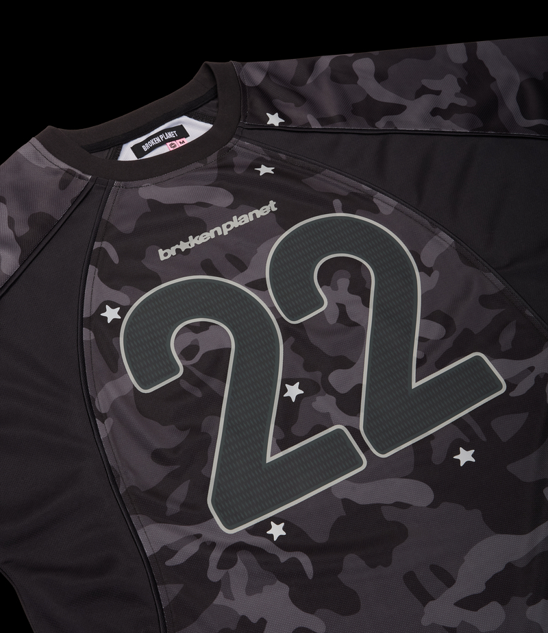 Star Camo Reflective Football Jersey