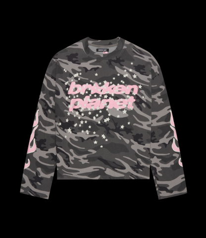 Star Camo Waffle Long Sleeve