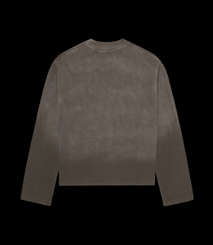 Star Logo Sunfaded Waffle Long Sleeve