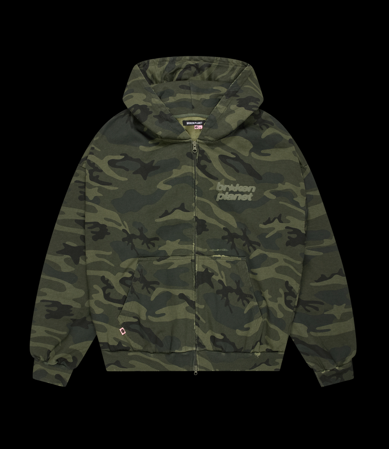 Star Logo Zip-Up Hoodie