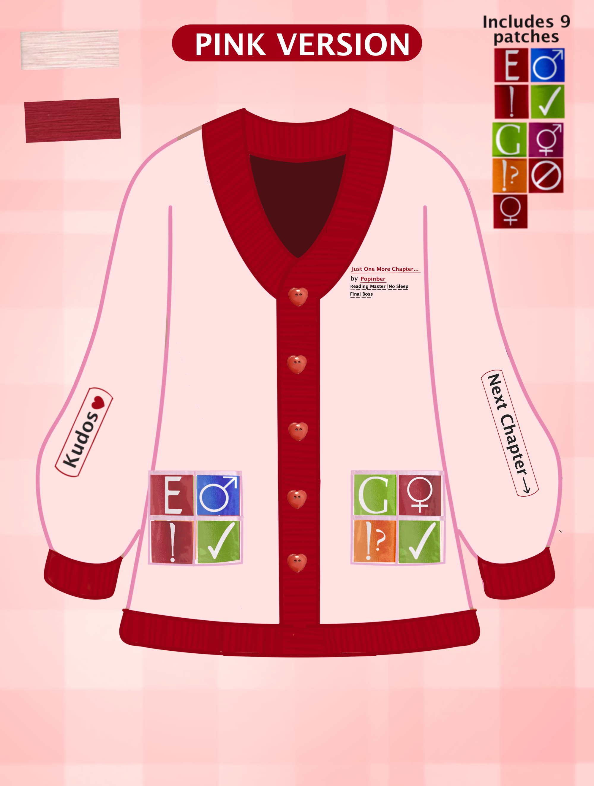 Fanfiction Cardigan