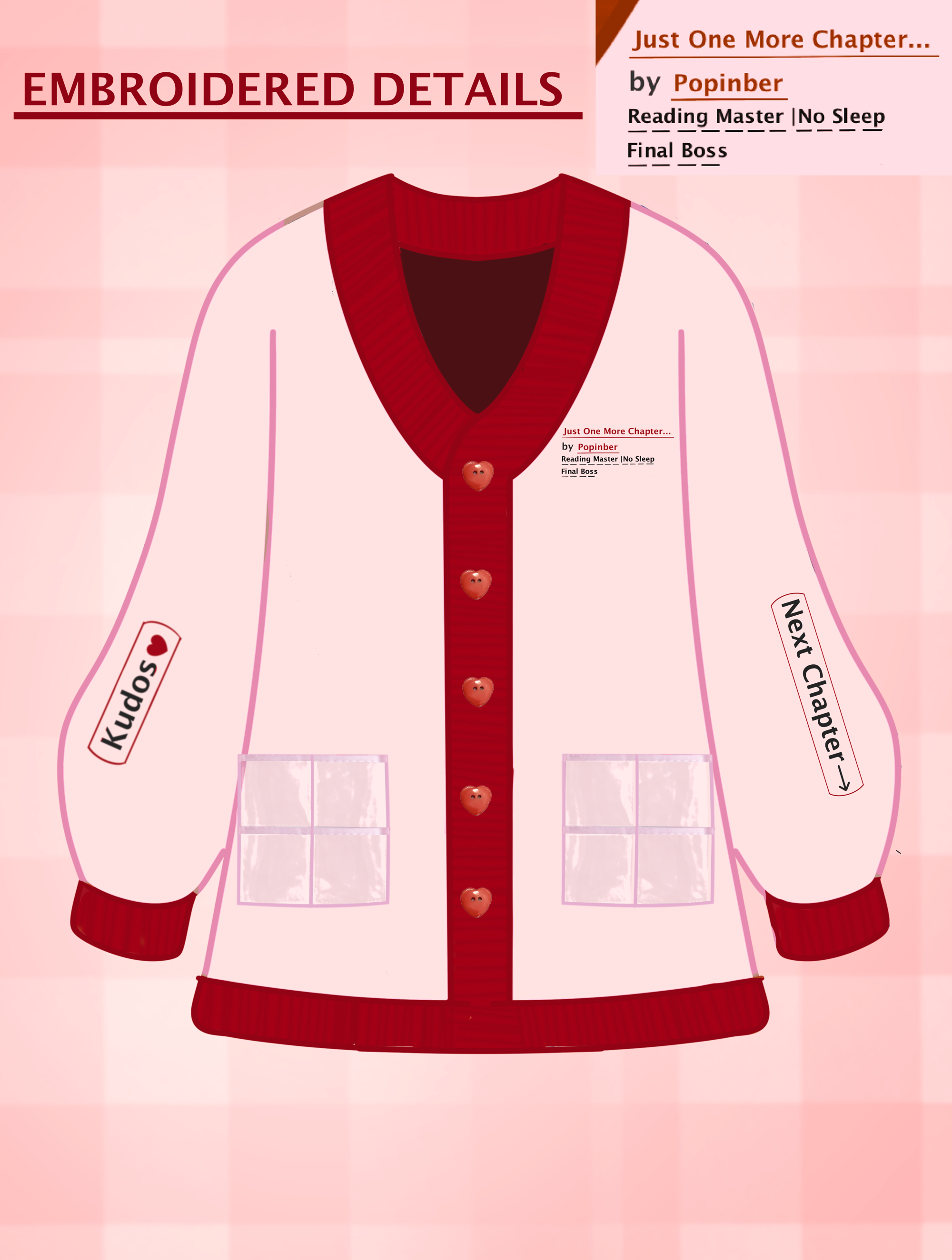 Fanfiction Cardigan