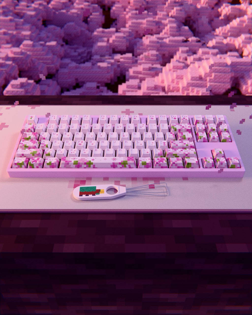 The Blossom Keycaps