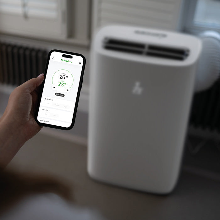 Meaco Cirro® 12000 BTU Super Quiet Smart Portable Air Conditioner +Air Evolution