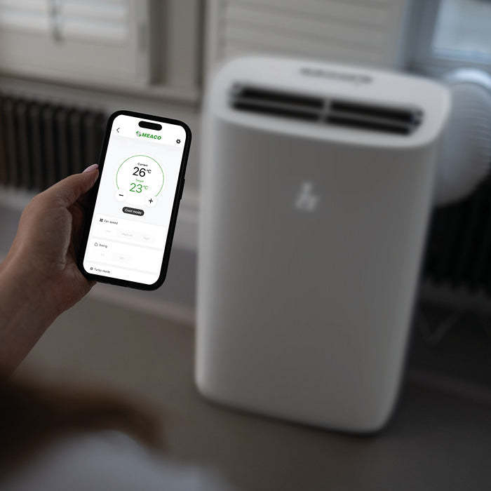 Meaco Cirro® 12000 BTU Super Quiet Smart Portable Air Conditioner +Air Evolution