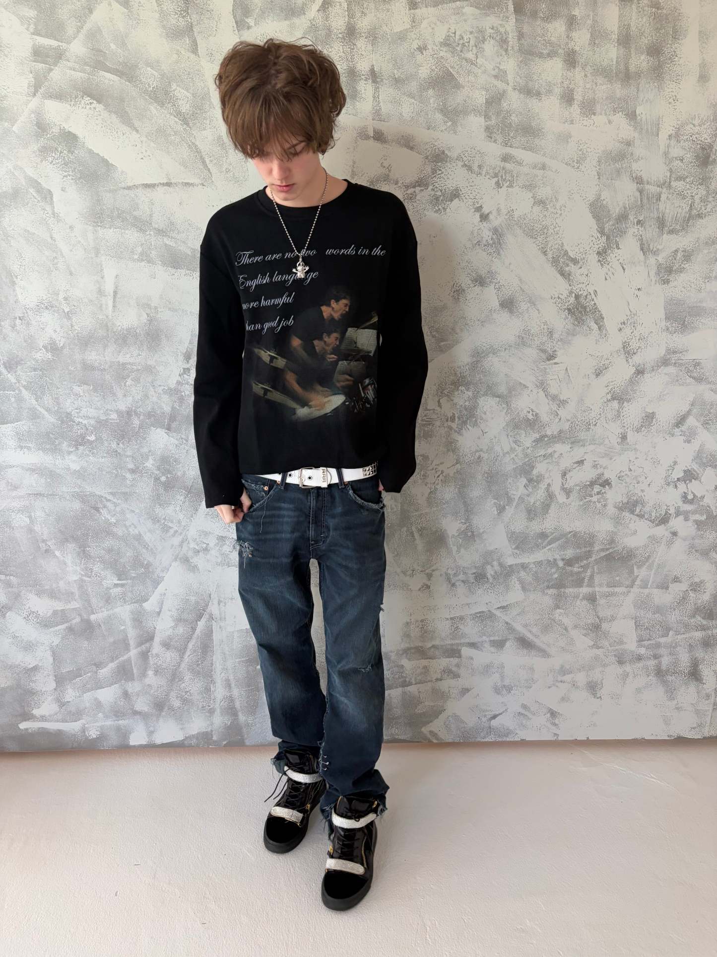 "whiplash" thermal Hoodies