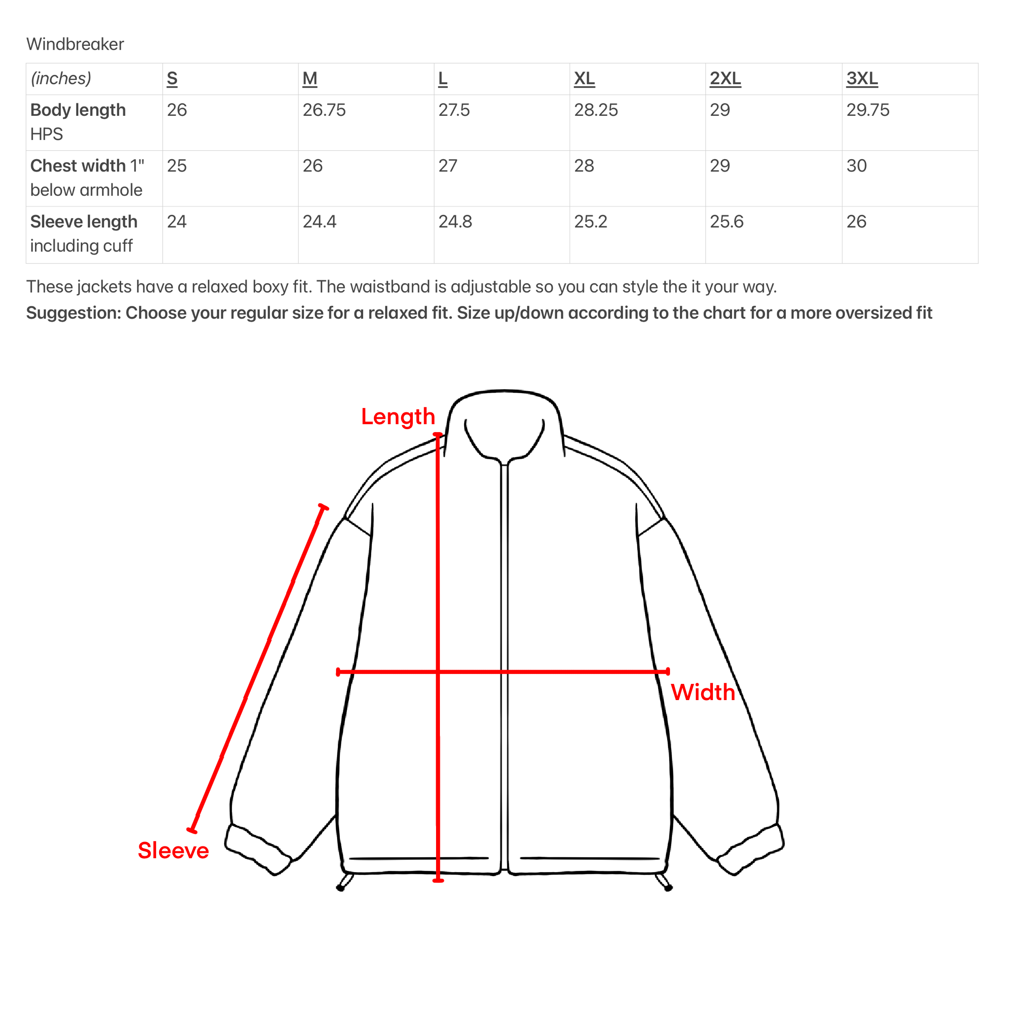 Shadow King Windbreaker