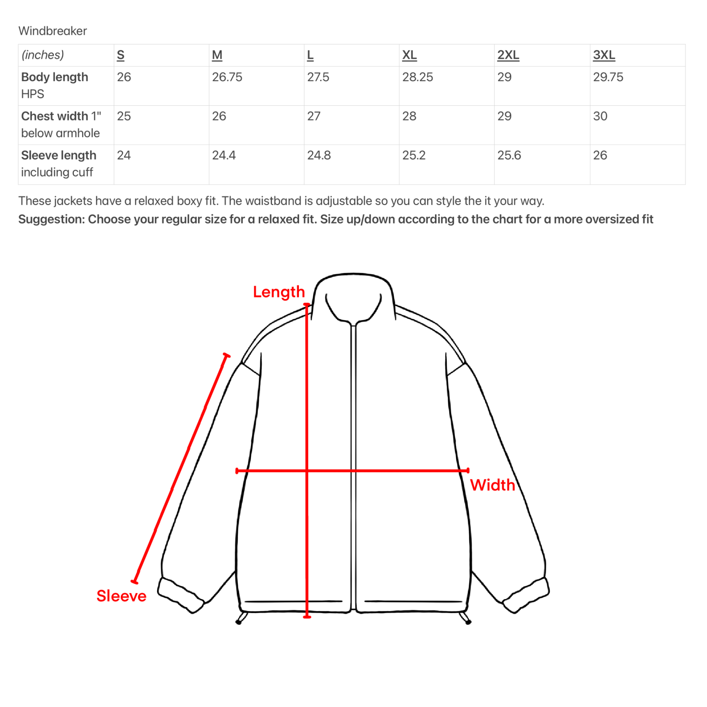 Shadow King Windbreaker